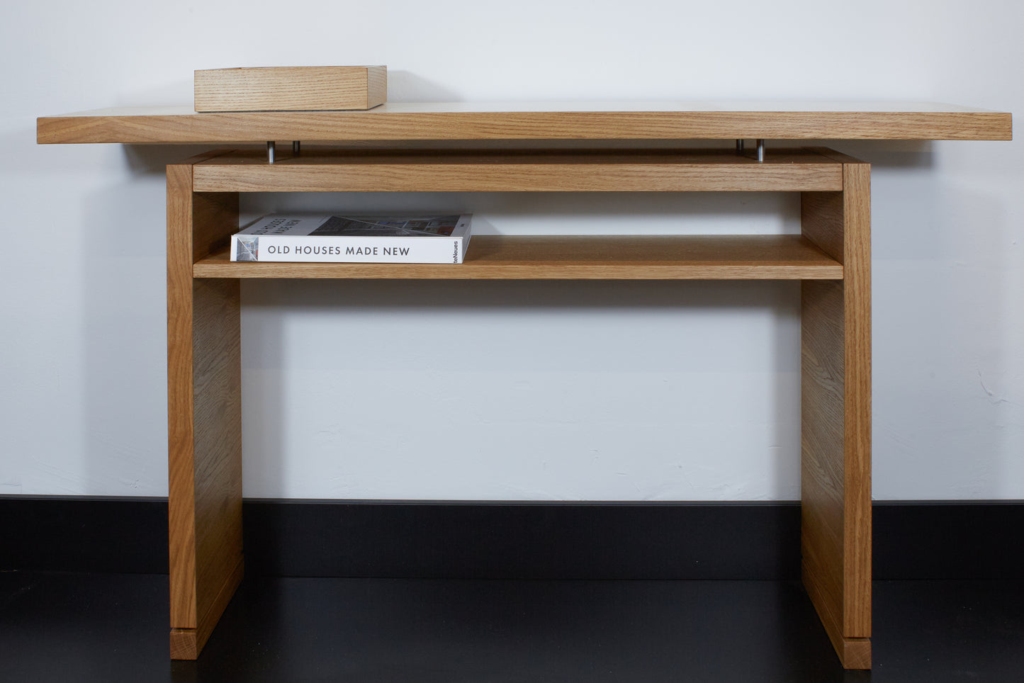 Flensburg sideboard - oiled oak / white silk finish